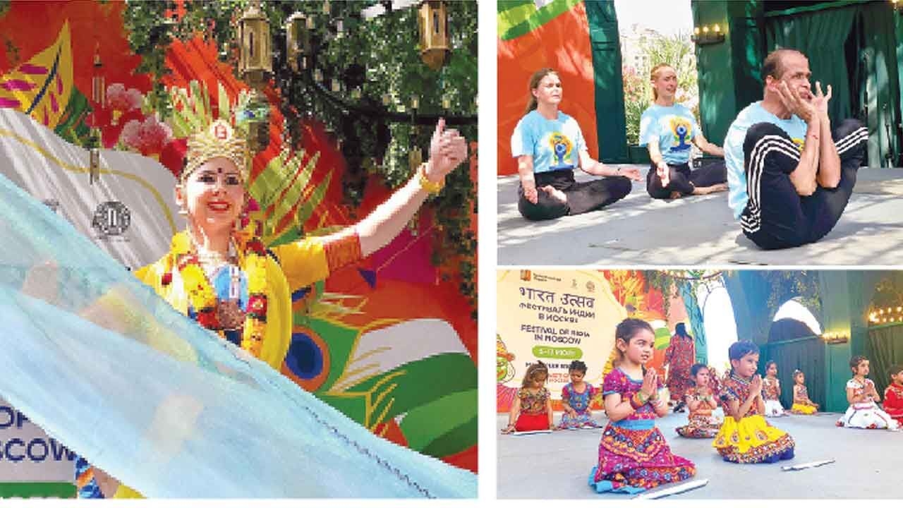 Bharat Utsav lights up Moscow with colours of India