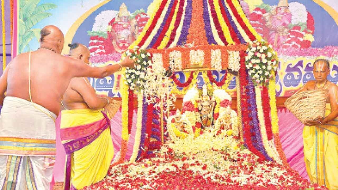 Pushpayagam performed at Appalayagunta temple