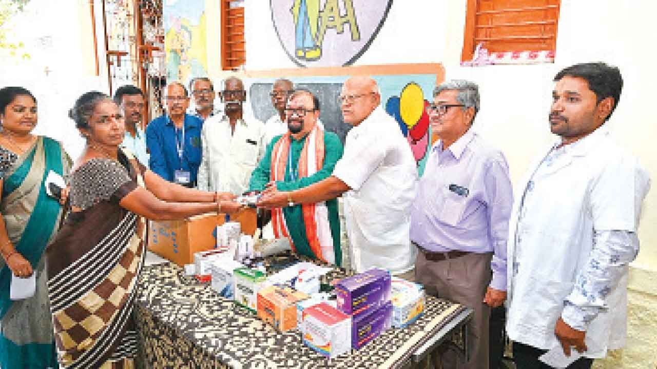 SVIMS conducts free medical camp, cancer screening at Perumallapalle