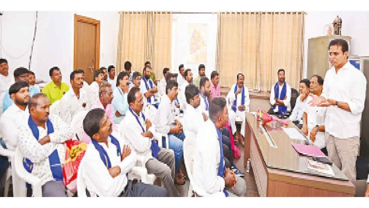 KTR dares Revanth for public debate on Medigadda Barrage