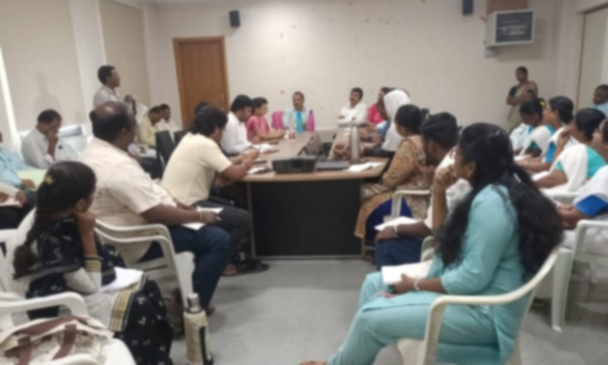 State Health Officer Reviews Seasonal Disease Preparedness in Jogulamba Gadwal District