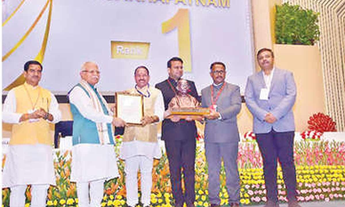 GVMC bags first rank in ‘Safai Mitra Surakshit Shehar'