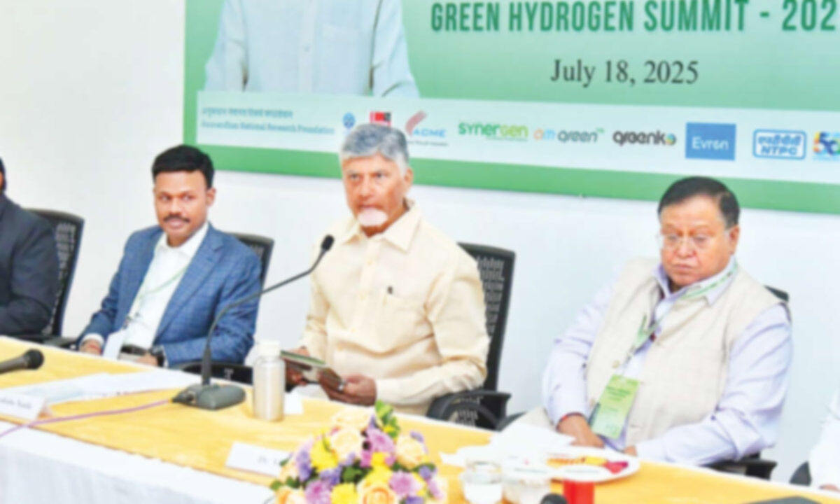 'Hydrogen Valley' in Amaravati to focus on sustainability: CM