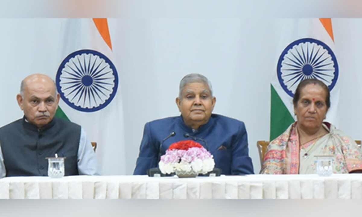 Have mutual respect, avoid personal attacks: VP Dhankhar to political parties
