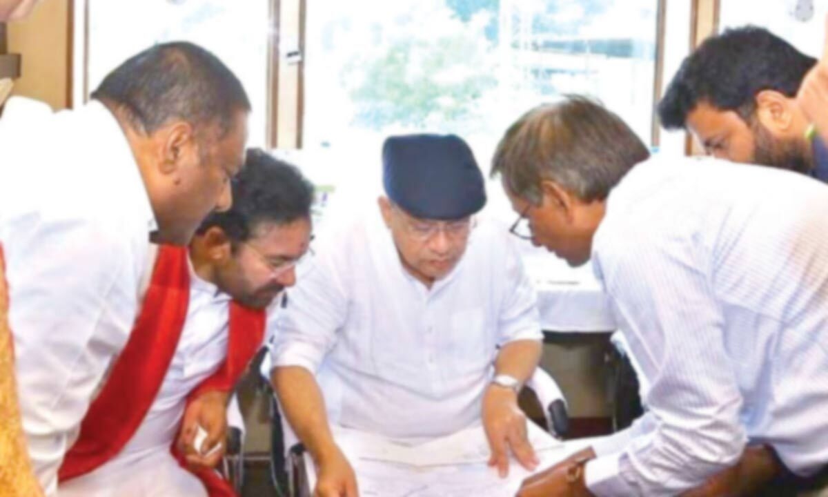 Railway Min reviews Nirmal line