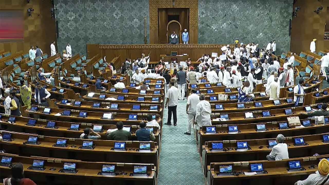 Parliament Monsoon Session Disrupted For Fourth Day As Opposition Continues Bihar Electoral Roll Protests