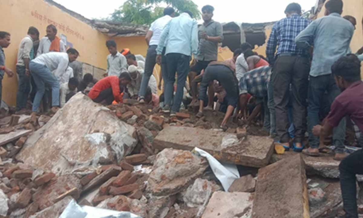 Rajasthan school tragedy: Six children cremated together, siblings laid to rest on same pyre