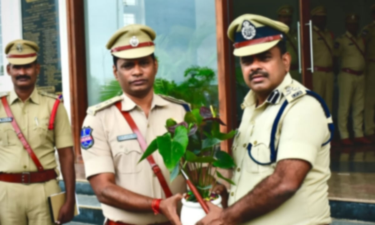 DIG L.S. Chauhan IPS Conducts Comprehensive Annual Inspection in Jogulamba Gadwal District