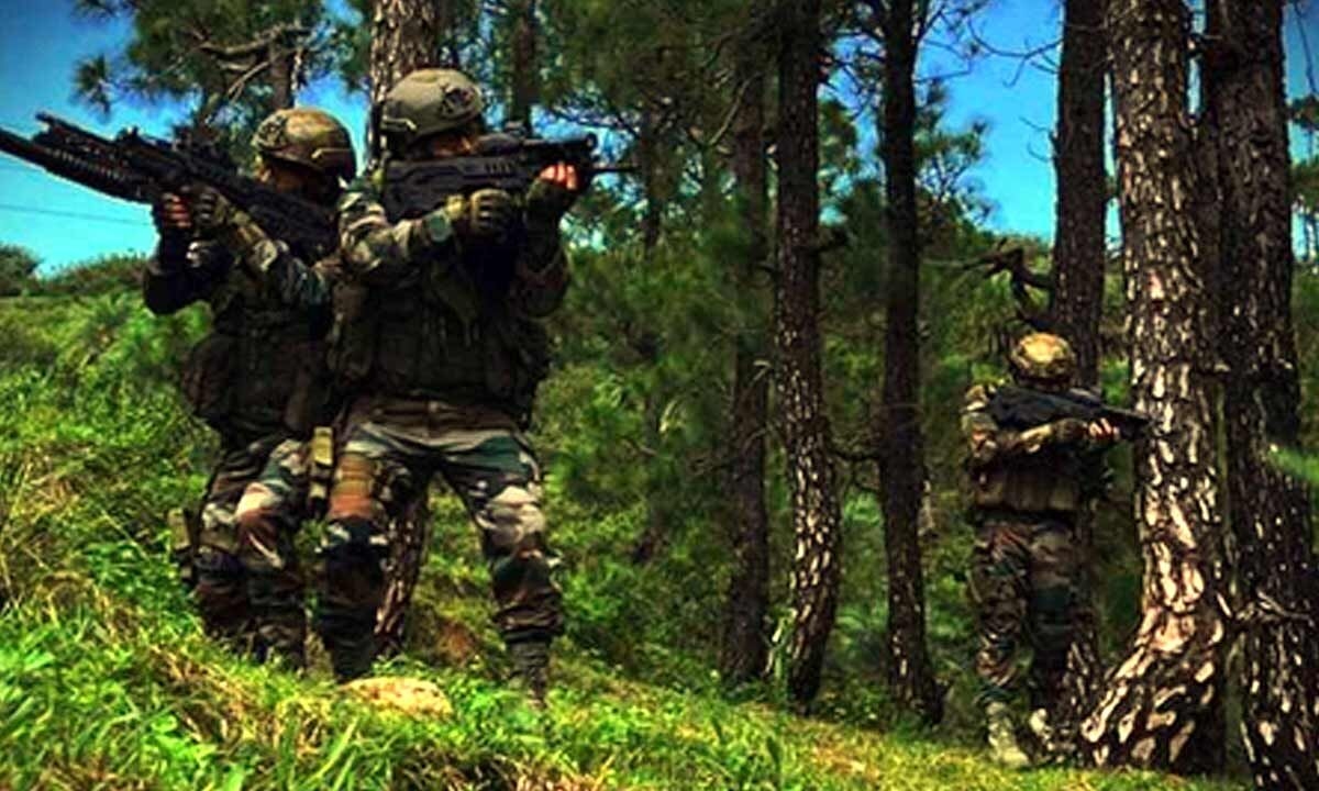 Three terrorists killed in gunfight in Srinagar district, identification process underway