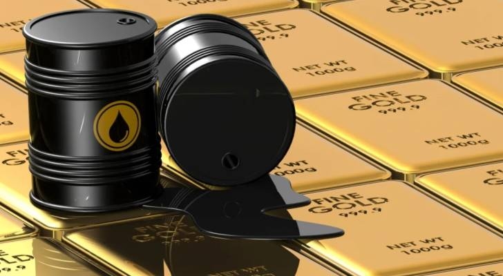 انخفاض أسعار الذهب والنفط والمعادن صباح الاثنين في الأسواق العالمية