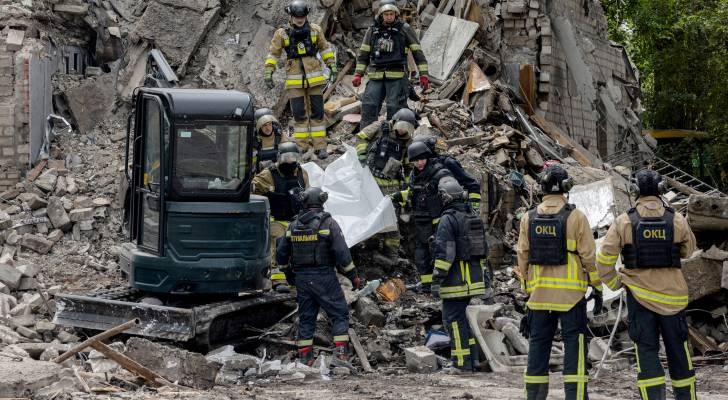 One dead, several wounded in Russian strikes on Kyiv: officials
