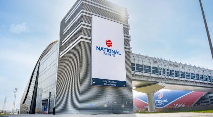 Dubai Metro station officially renamed "National Paints"