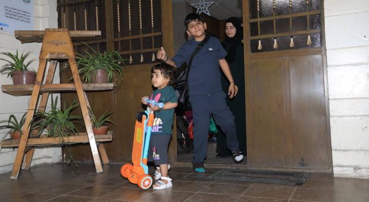 Two Gazan children return home after treatment in Jordan