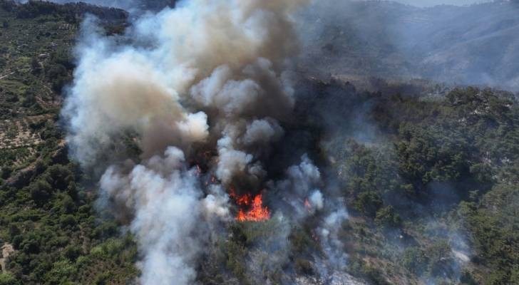Latakia fires rage for sixth day as officials launch support campaign