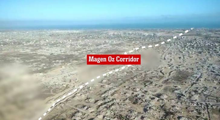 VIDEO - 'Israeli' military says opened new corridor splitting Gaza's Khan Younis