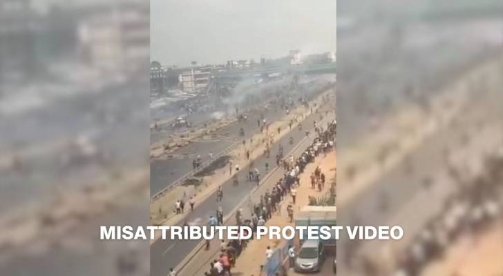 Correction: Viral video falsely claimed to show protest in Togo, footage is from Kenya