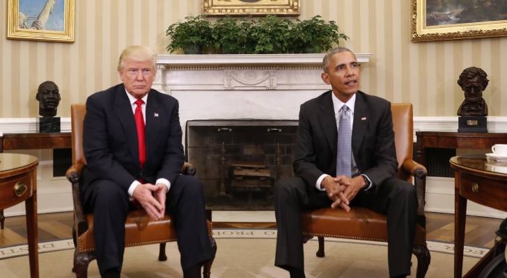 Trump accuses Obama of treason