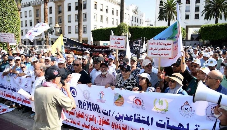 متقاعدو المغرب يفقدون الثقة في وعود الحكومة ويعودون للاحتجاج
