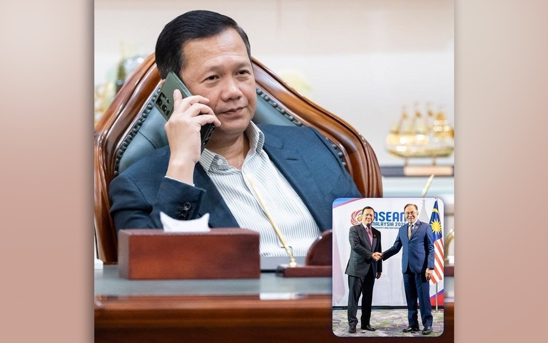 Hun Manet Heads To Putrajaya for Ceasefire Talks With Thailand