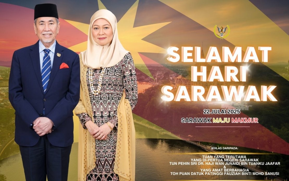 Sarawak Day: Governor Calls On People To Remain United To Build Bighter Future For State