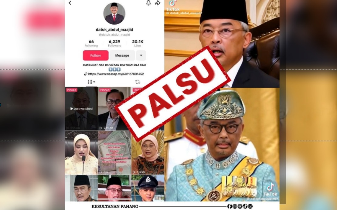 Pahang Palace Warns Public Over AI Video Misusing Sultan's Image