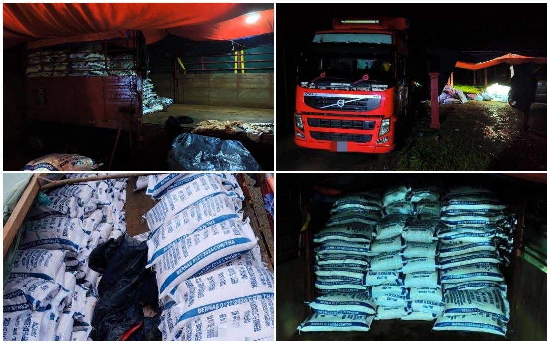 GOF Foils Attempt To Smuggle 19,000 Kg Of White Rice From Thailand