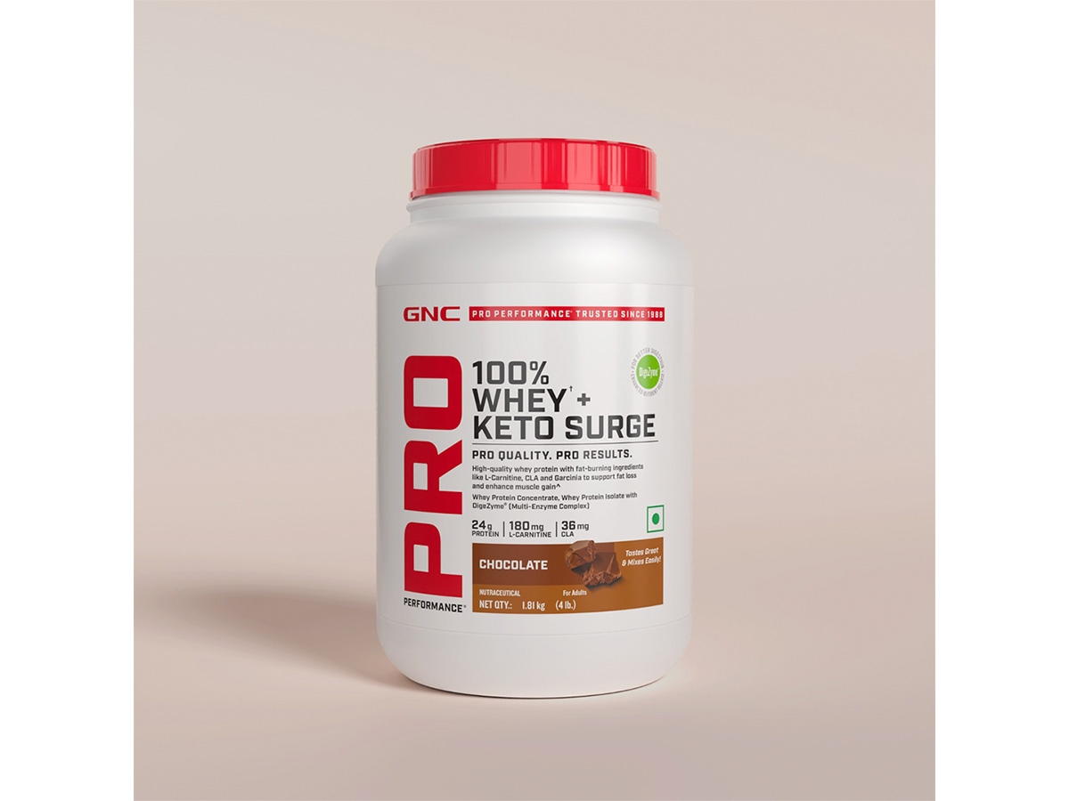 GNC India Launches Keto Surge Whey Protein - Advanced Protein with fat-burning formulation
