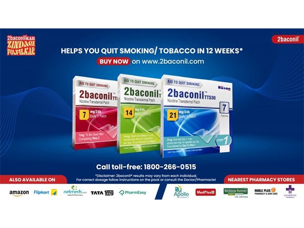 Rusan Pharma's 2baconil Launches Anthem-Led "2baconil Kar, Zindagi Fulfil Kar" Campaign on World No Tobacco Day 2025