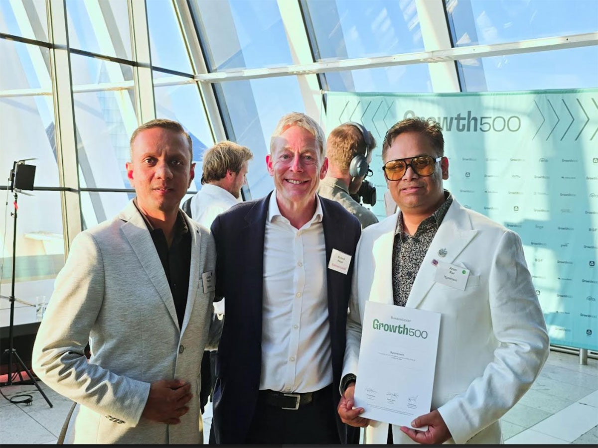 Xpertnest Ranked One of the UK's 500 Fastest-Growing Companies, Curated by analysts behind The Sunday Times Rich list