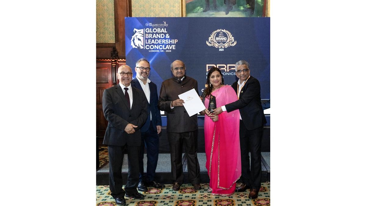 RRP Electronics awarded as the "Most Trusted Brand of the Nation - Semiconductor Venture 2025"
