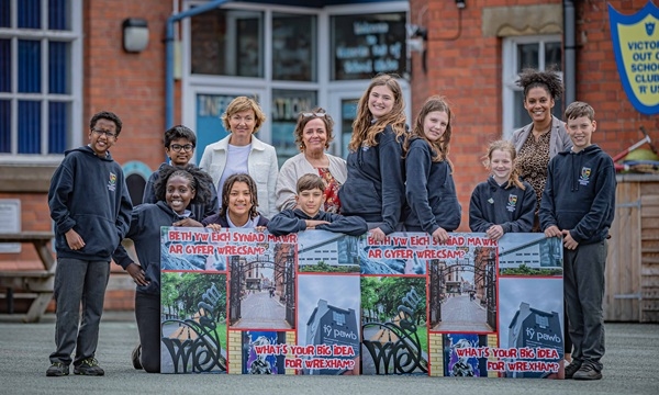Young People Help Shape £20m Vision for Wrexham's Future