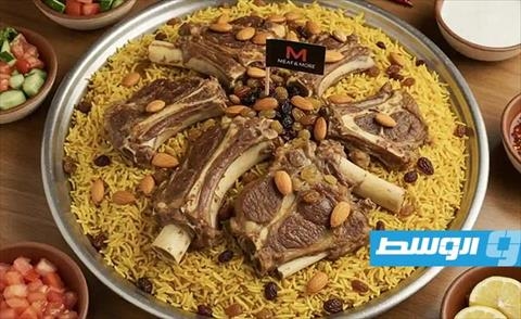 كبسة لحم على الطريقة السعودية