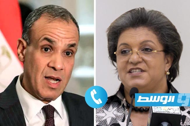 عبدالعاطي يؤكد لتيتيه دعم مصر الجهود الأممية لإطلاق عملية سياسية في ليبيا