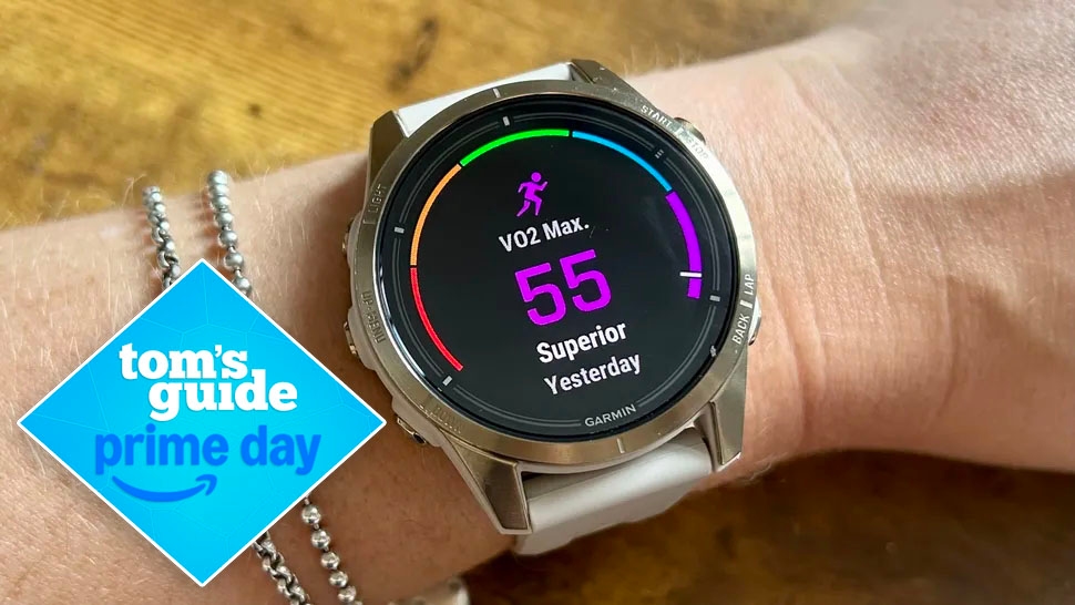 I've run two marathons with this Garmin watch — and right now it's a whopping $350 off for Prime Day