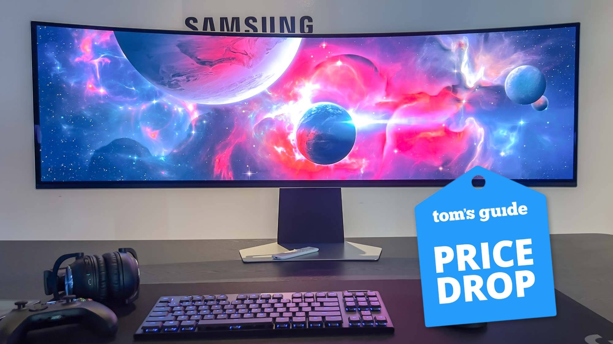 The best price I've ever seen on the Samsung Odyssey OLED G9 is here — get $800 off my favorite gaming monitor now