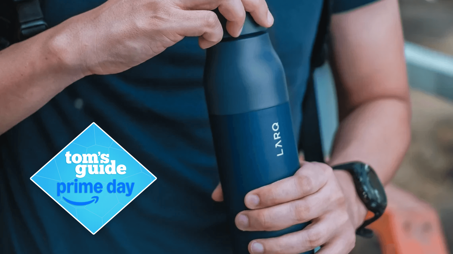 I test water bottles, and this self-cleaning LARQ bottle is one I really trust — grab one now for just $57 this Prime Day