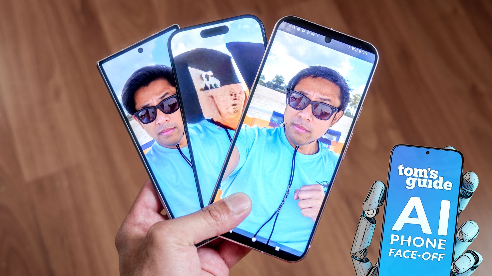 I tested the AI photo editing tools for iPhone vs Google Pixel vs Samsung Galaxy — and there's a clear winner