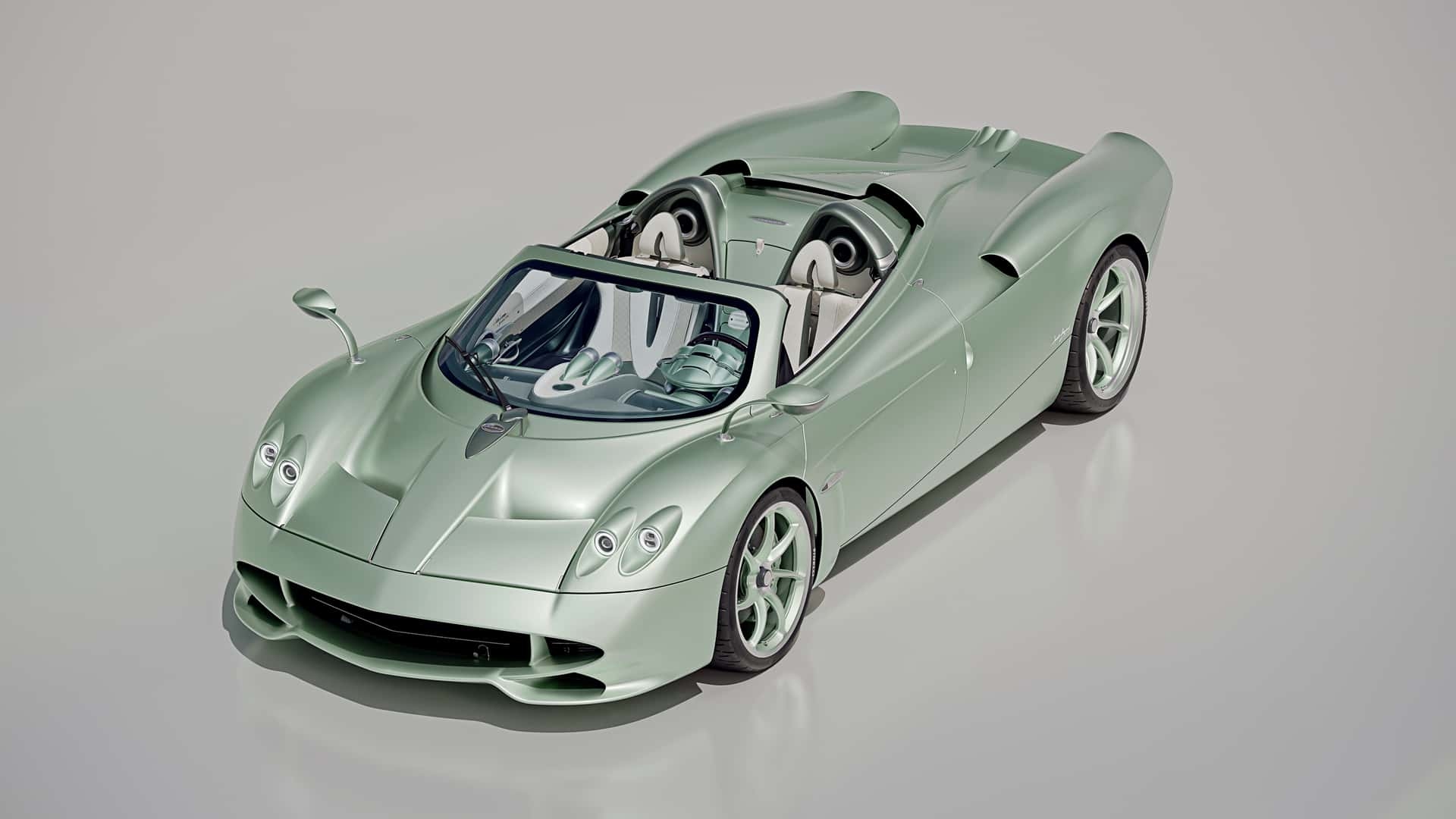 The Pagani Huayra Codalunga Loses Its Roof and Adds a Manual