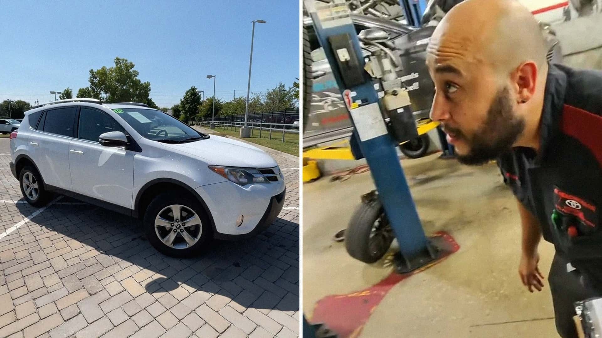 ‘That's Actually an Upgrade From Factory:' Toyota Tech Works on RAV4. Then He Tries Twisting the Sway Bar Links