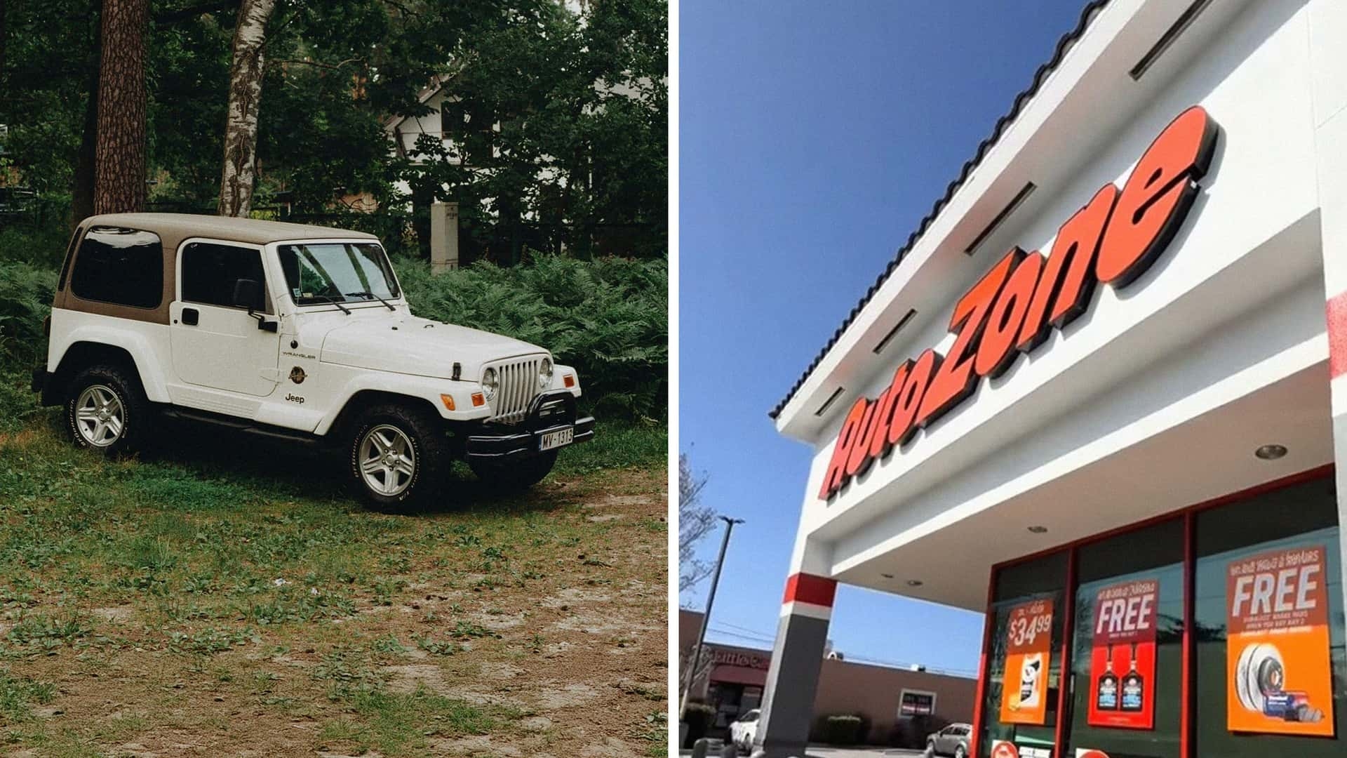 Man Shows How AutoZone Workers React When They Buy Parts for ‘a 98 Jeep Wrangler With an 08 Ford Dana 60 and a 05 Chevy 14 Bolt'