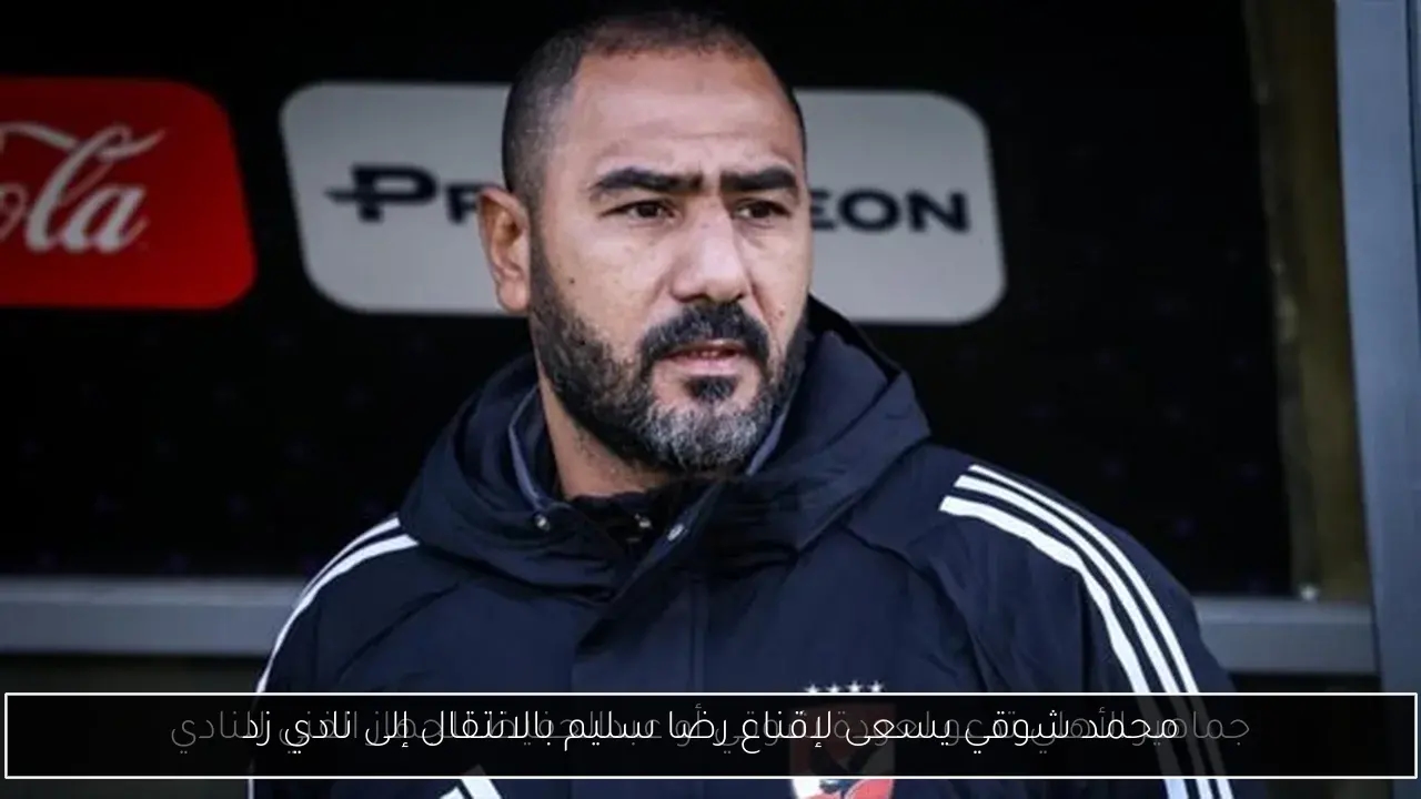 محمد شوقي يسعى لإقناع رضا سليم بالانتقال إلى نادي زد