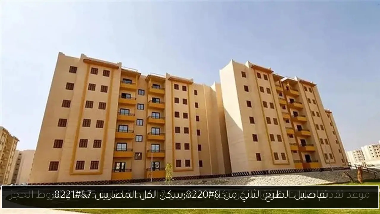 تفاصيل الطرح الثاني من 'سكن لكل المصريين 7'