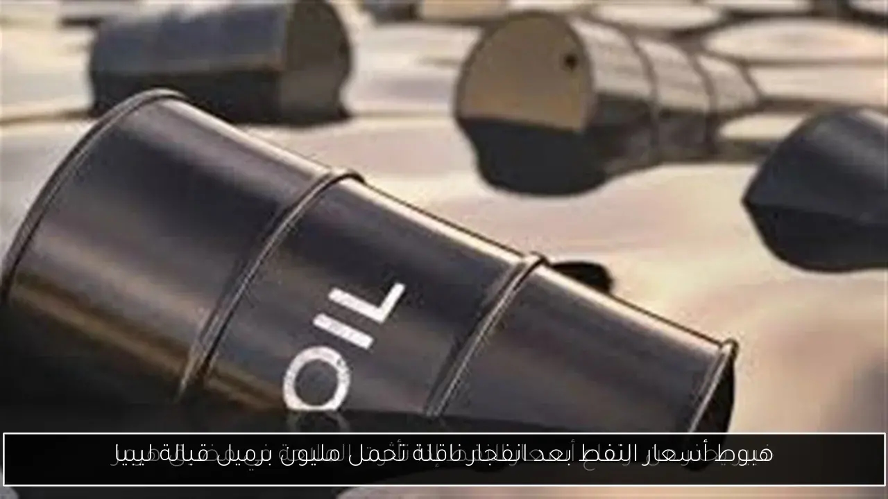 هبوط أسعار النفط بعد انفجار ناقلة تحمل مليون برميل قبالة ليبيا