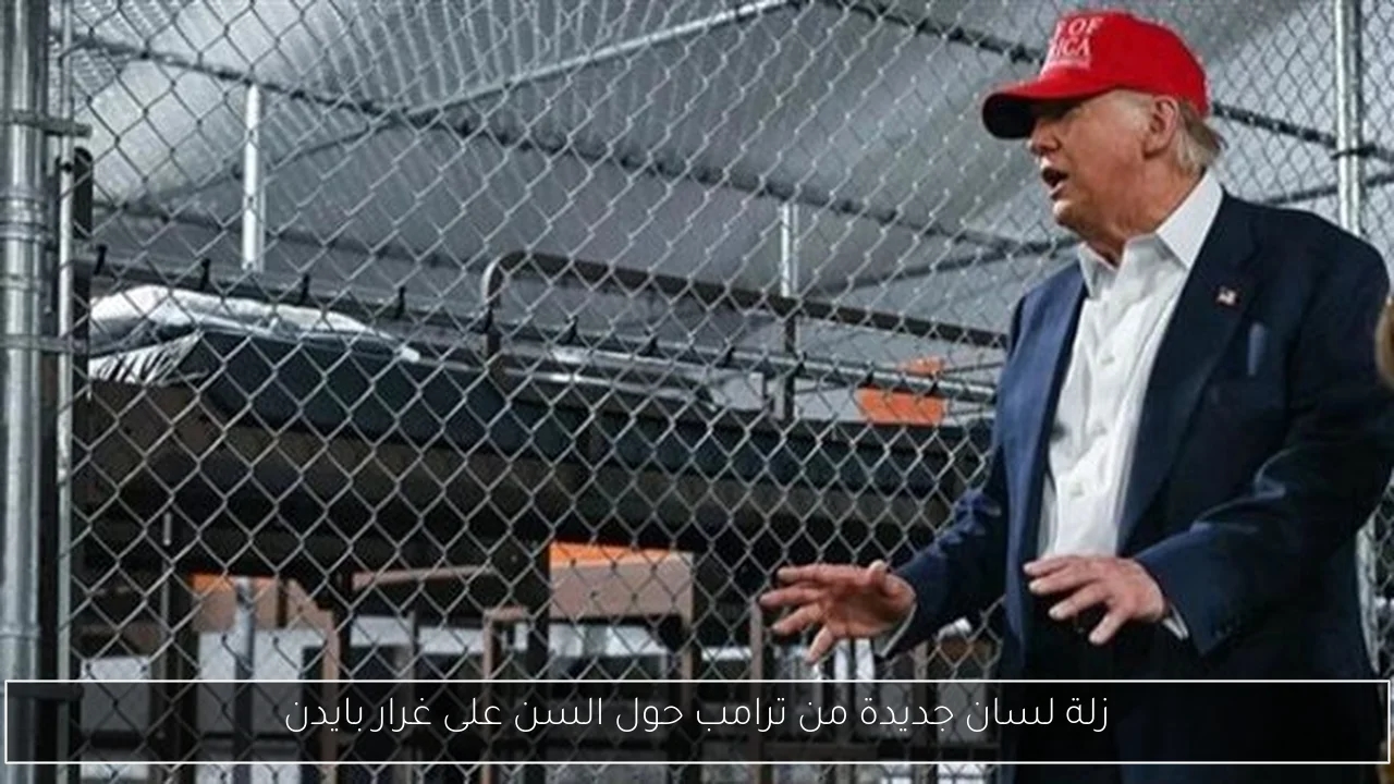 زلة لسان جديدة من ترامب حول السن على غرار بايدن