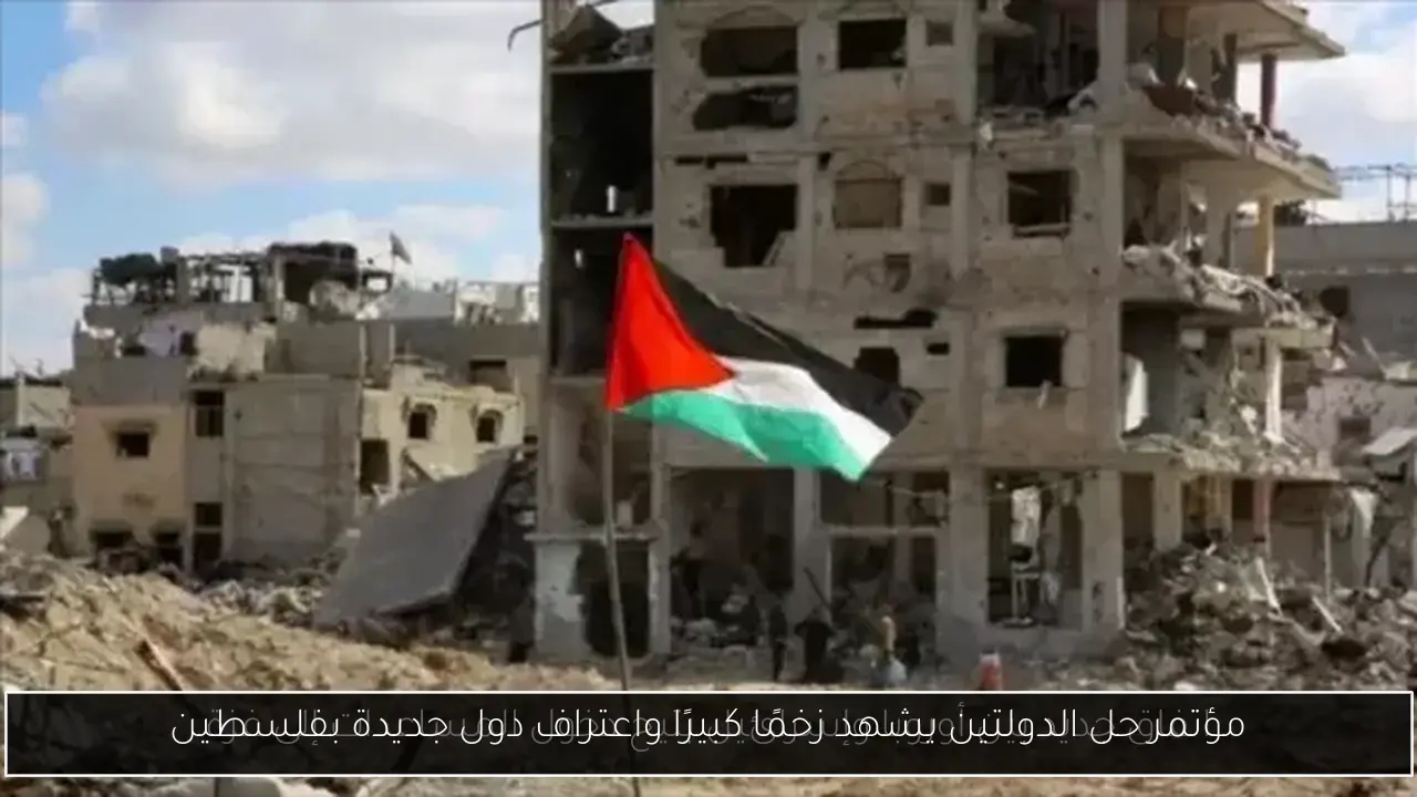 مؤتمر حل الدولتين يشهد زخمًا كبيرًا واعتراف دول جديدة بفلسطين