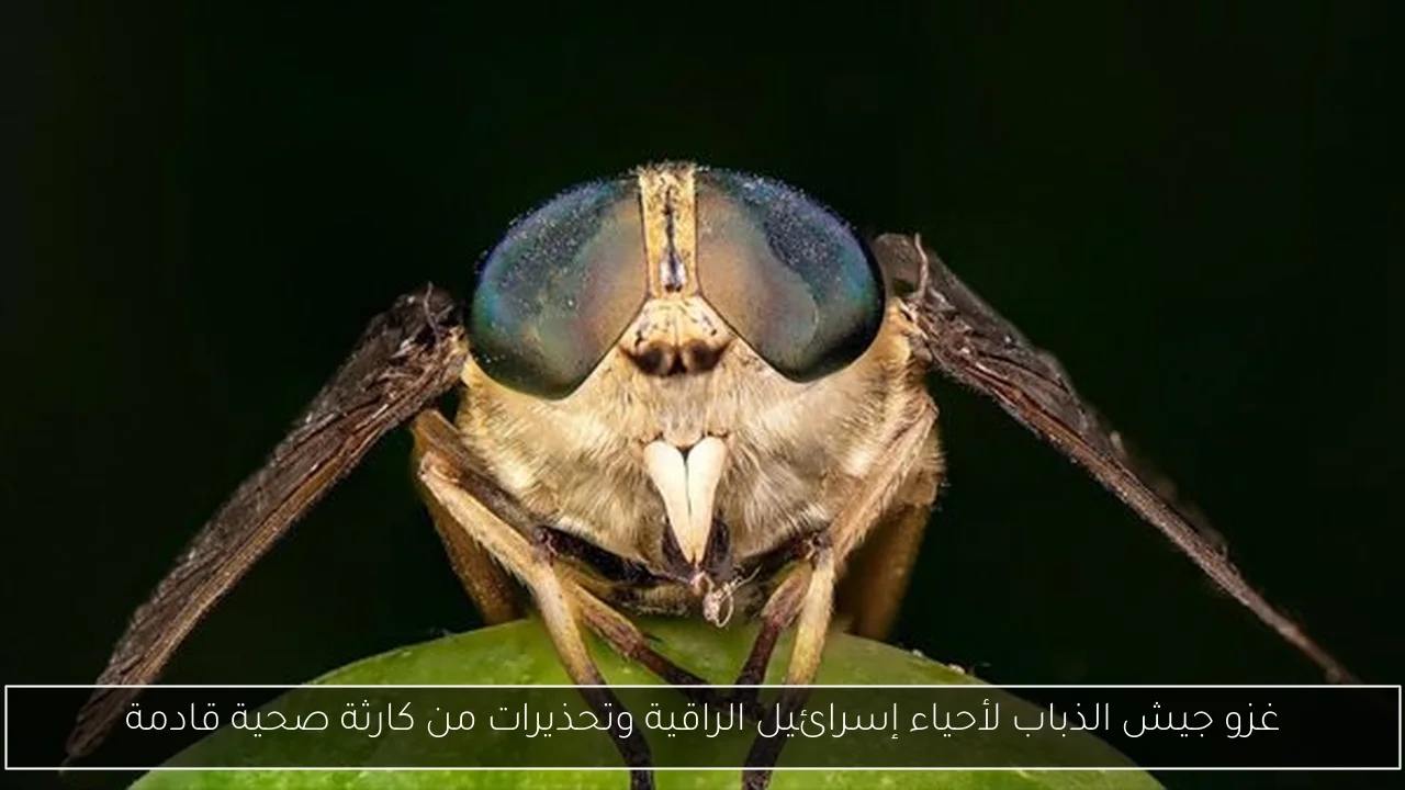 غزو جيش الذباب لأحياء إسرائيل الراقية وتحذيرات من كارثة صحية قادمة
