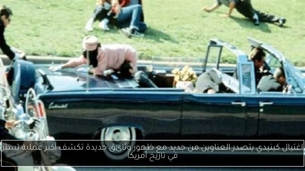 اغتيال كينيدي يتصدر العناوين من جديد مع ظهور وثائق جديدة تكشف أكبر عملية تستر في تاريخ أمريكا