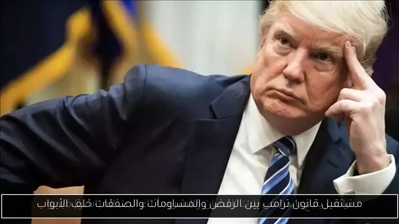 مستقبل قانون ترامب بين الرفض والمساومات والصفقات خلف الأبواب
