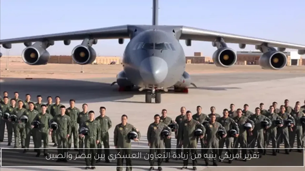 تقرير أمريكي ينبه من زيادة التعاون العسكري بين مصر والصين
