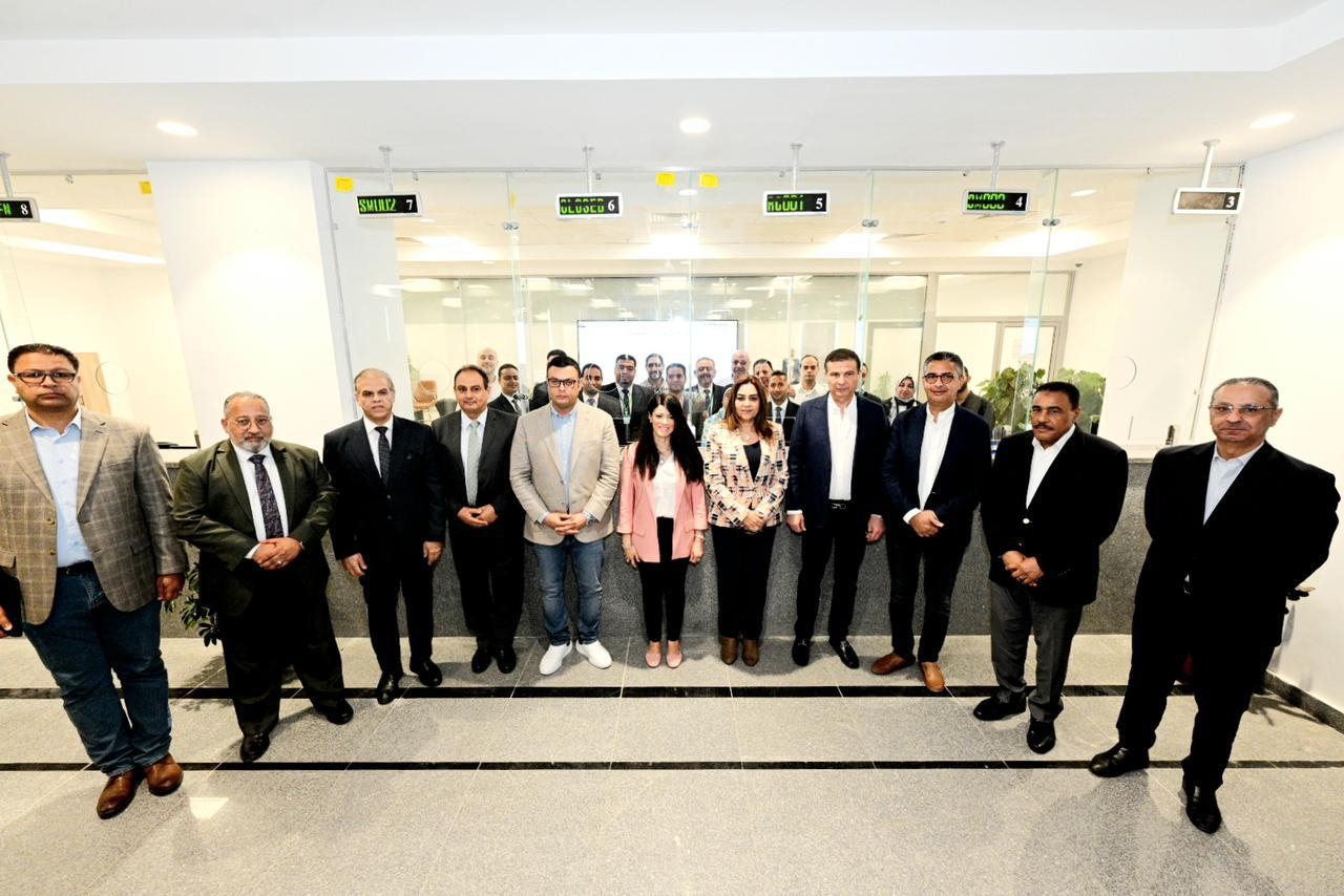 وزراء الإسكان والتخطيط والتنمية المحلية يفتتحون المركز التكنولوجي في العلمين الجديدة